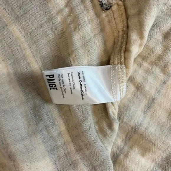 ✨ Paige jeans super soft plaid flannel shirt✨ - Picture 6 of 6